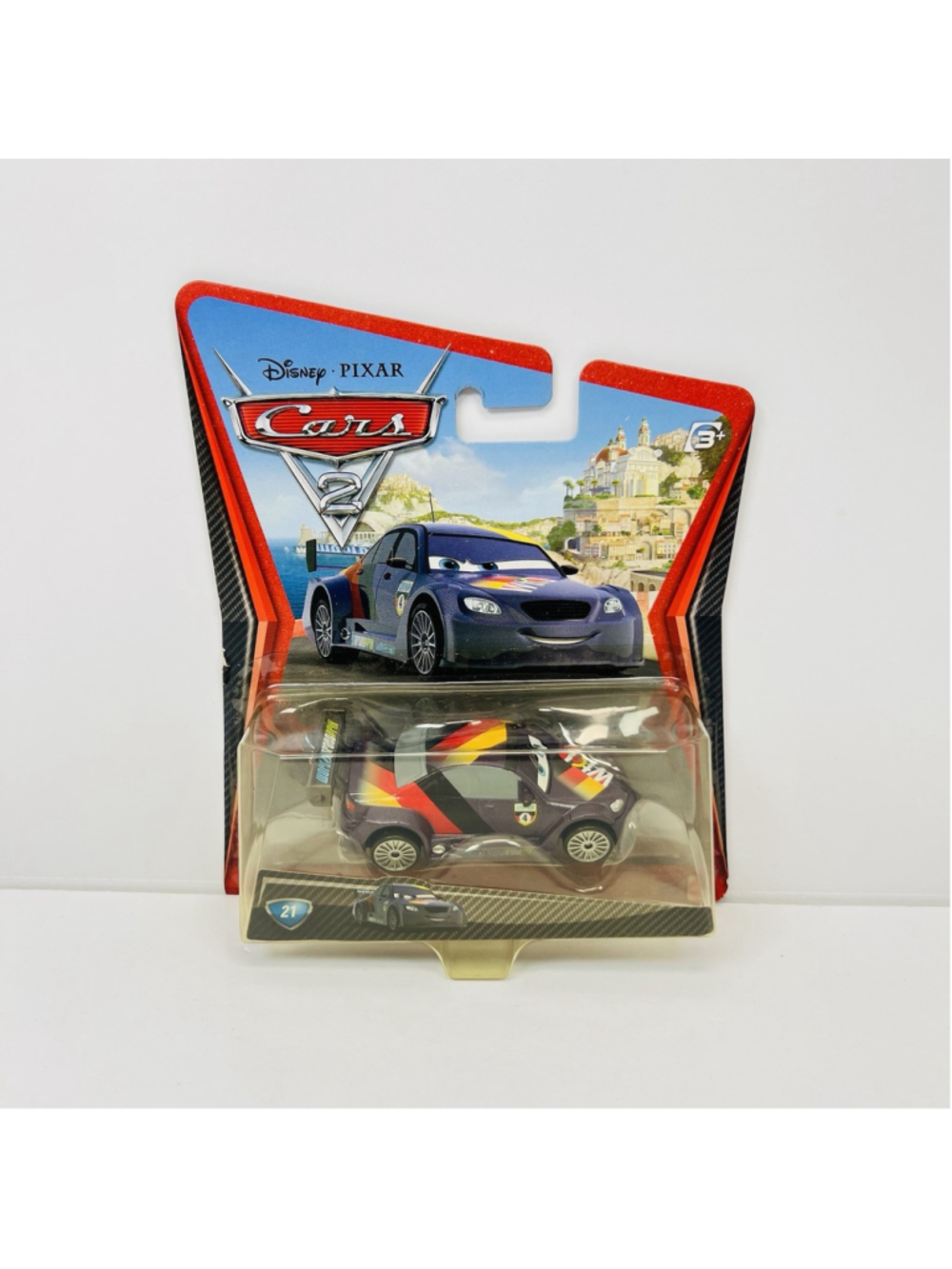 Disney Pixar Cars - MAX SCHNELL (MERCEDES C CLASS) Cars 2 2011 - 1:55 Diecast